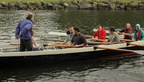 032 Not even out of the river and they ve stopped rowing