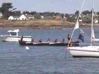 Entrainement club des jeunes yoleurs pour l'Atlantic Challen